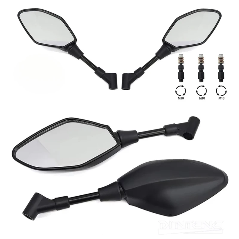 E13 Certification For YAMAHA XJR 1300 XJR1200 XJ6 FZ1N FZ6N FZ6S FZ8 FZ07 FZ09 FZ10 Motorcycle Accessories Side Rearview Mirrors