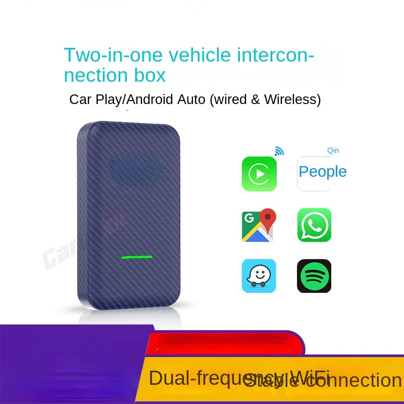 

Original Car Wired To Wireless CarPlay Android Auto Box 4.0