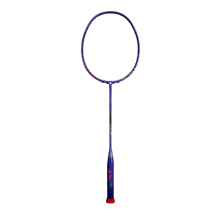 Thunder 80 Badminton Racket, 10U Ultra-Light Carbon Fiber Offensive Single Frame for Women, High Elasticity Durable