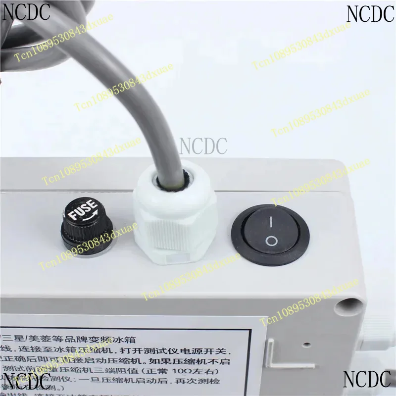 Refrigerator Compressor Tester Solenoid Inverter Board Detector Instrument Tooling