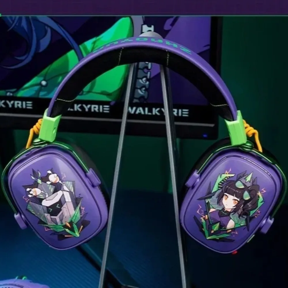 VALKYRIE VK S1 سماعات ثلاثية الوضع بلوتوث لاسلكية HiFi الكمون المنخفض ألعاب سماعات 50 مللي متر ملحقات الألعاب الديناميكية الكبيرة #3