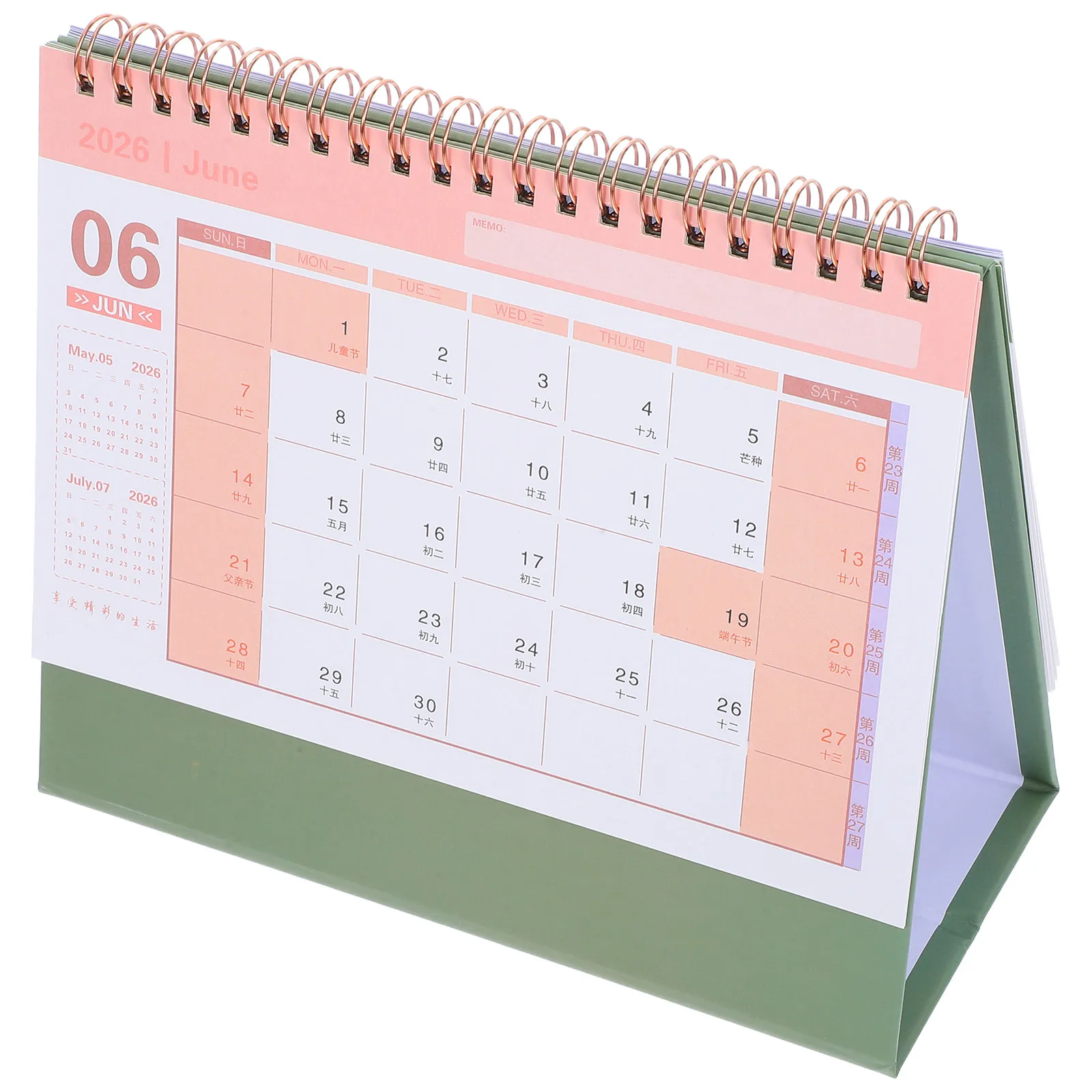 

2026 Table Calendar Minimalist Modern Design Freestanding Desktop Planner for Scheduling Planning Decoration Office Home Use