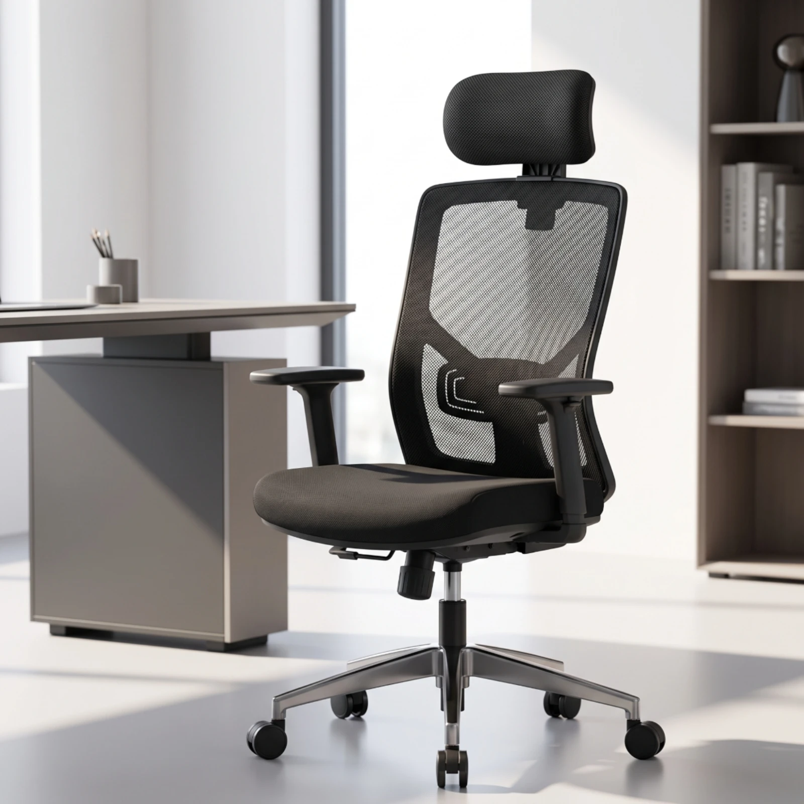 Office Furniture Solutions - Appui-tête respirant pour chaise de bureau,