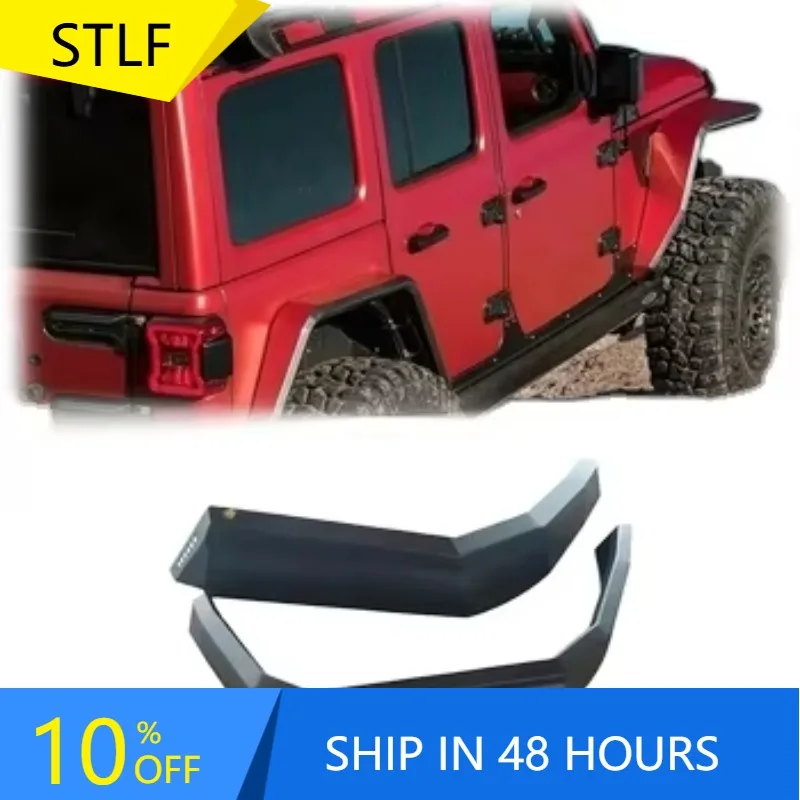

Zuimi High-end Gobison Hot Sales Aluminum Material Fender Flare For Wrangler JL 2018+ Fender Flare Car Fenders