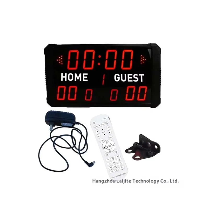 24-Second Countdown Scoreboard for Basketball Football Volleyball Table Tennis Badminton Penalty Display-Multi-Sport Counters - view 3