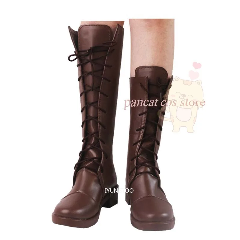 

Identity V Anime Edgar Valden Cosplay Costume Boots Shoes Carnival Halloween Shoes Cosplay Costume Prop