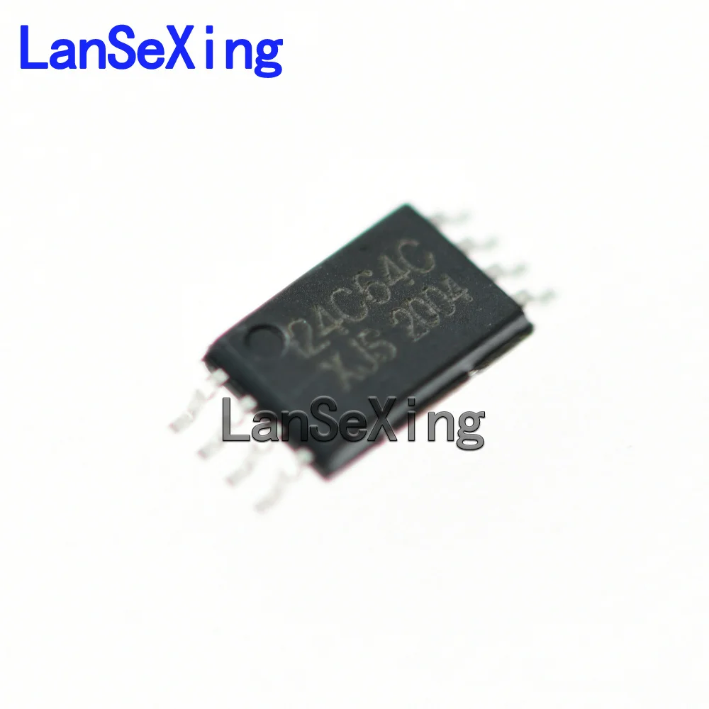 AT24C64 TSSOP8 24C64C IC chip AT24C64D-XHM-T ultra-thin close pin 24C64