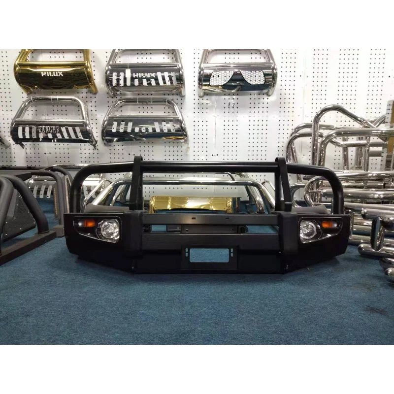 High Quality Nudge Bar Bull Bar Steel Front Bumper Durable Grille Guard Assembly for Pickup Performance Accessories