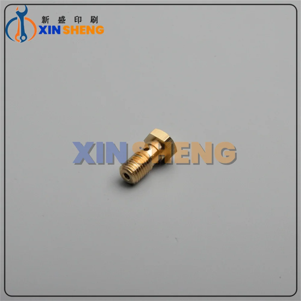 Best Quality For Heidelberg Ink Roller Steel Sleeve Oil Nozzle CD102 SM102 Ink Roller Screw Printing Press Accessories