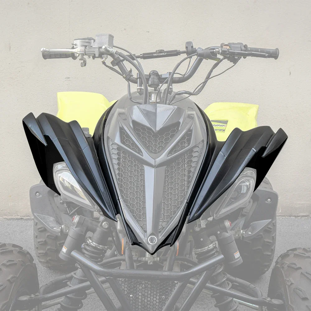 

KEMIMOTO ATV Front Rear Wheel Fender Flares Mud Flaps Mud Guards Extension Kit Compatible with Yamaha Raptor 700 700R 2013-2025