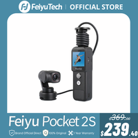 FeiyuTech Feiyu Pocket 2S 3-Axis Gimbal Camera Split Design  Magnetic Base 1 / 2.5-Inch Sensor 130 ° Field of View Ultra HD 4K