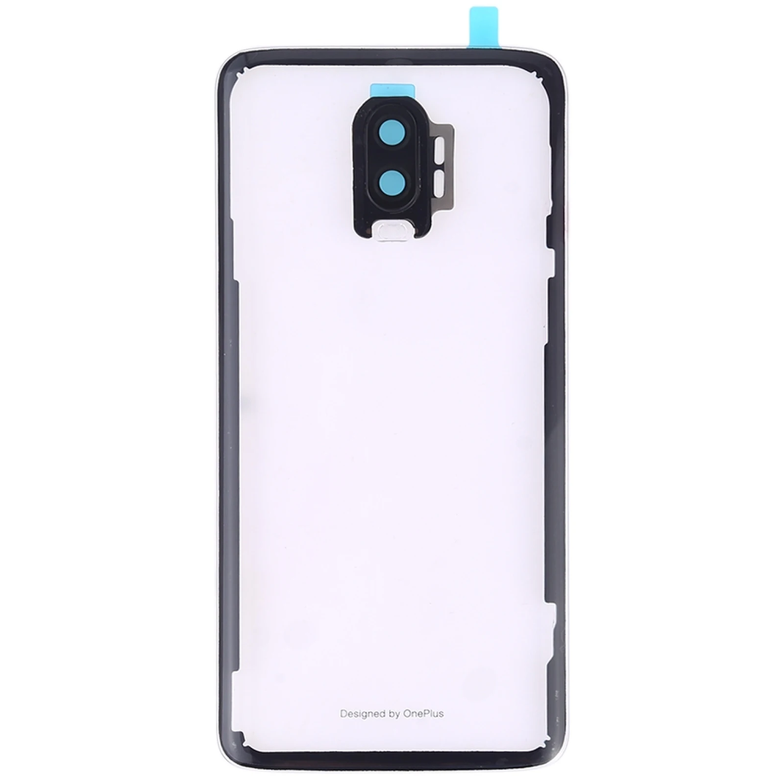 For OnePlus 6T Battery Back Cover with Camera Lens