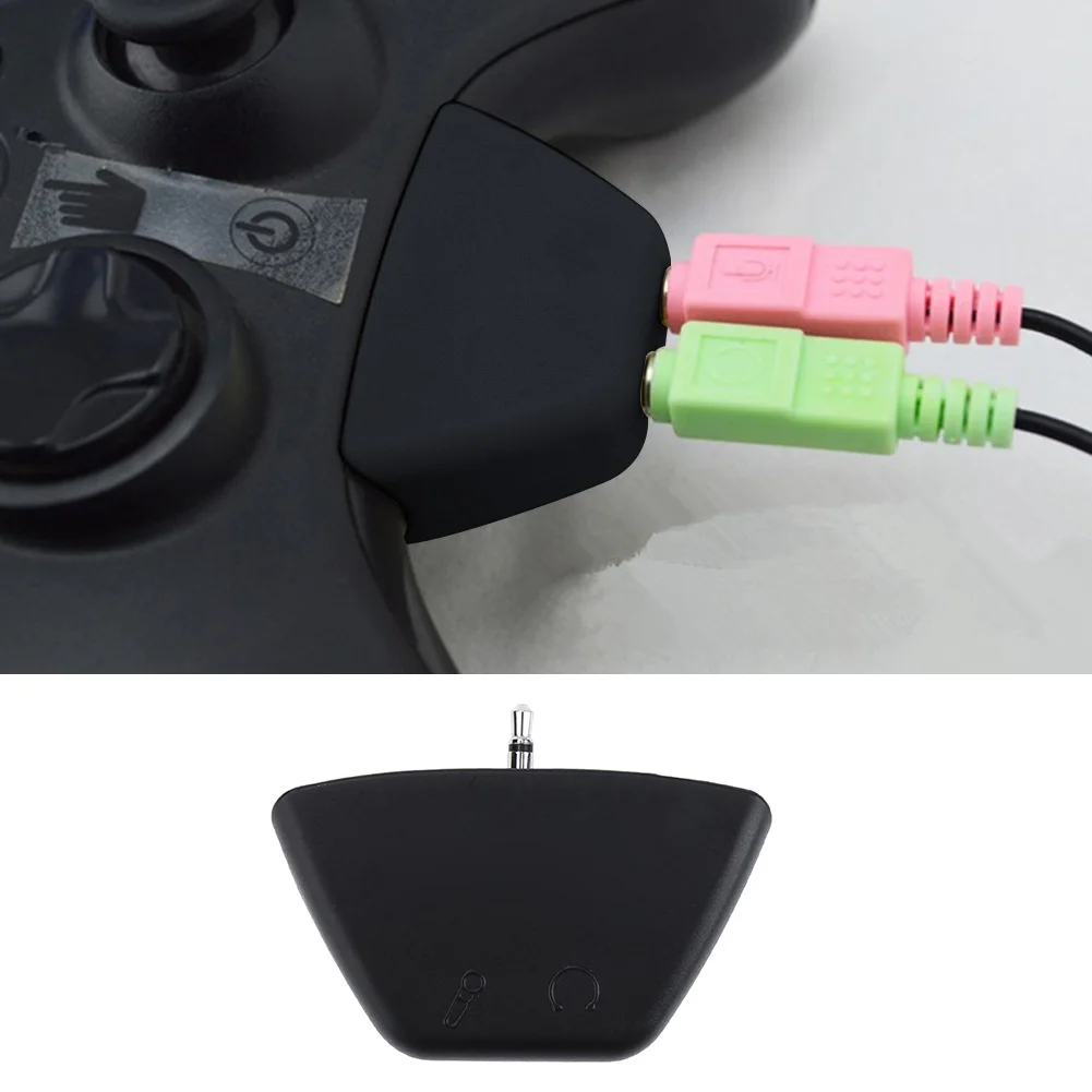 Headset Converter 3.5mm Jack Microphone Earphone To 2.5mm Gamepad Headphone Adapter for Xbox 360