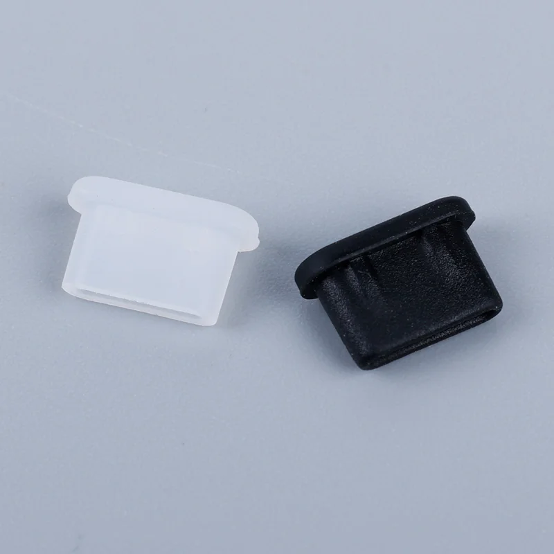 10 Uds. Tapón antipolvo de silicona para teléfono puerto de carga tapón de goma tipo C tapón antipolvo Mirco USB tapa de cubierta a prueba de polvo para Accesorios de Iphone 14