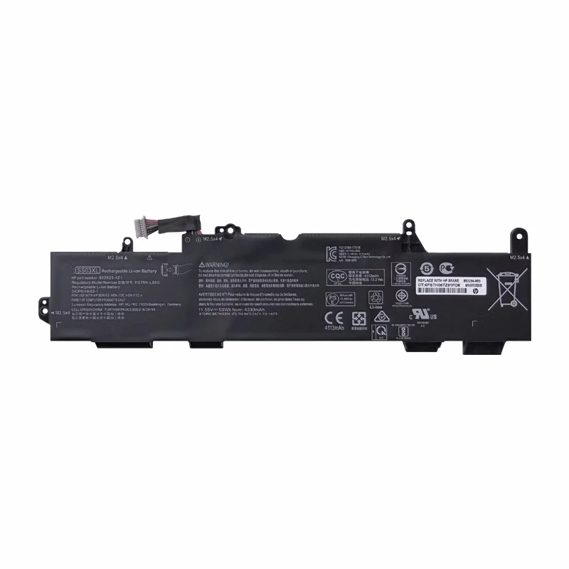 SS03XL 11.55V 50WH Batterie D'ordinateur Portable Pour HP ElitePle730 735 740 745 755 830 840 846 G5 ZPle14u G5 HSN-I12C HSN-I13C-4