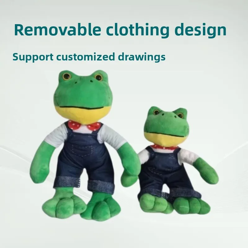 New Cute Frog Couple Plush Toys Long Leg Frog Stuffed Doll Lovely Birthday Gift
