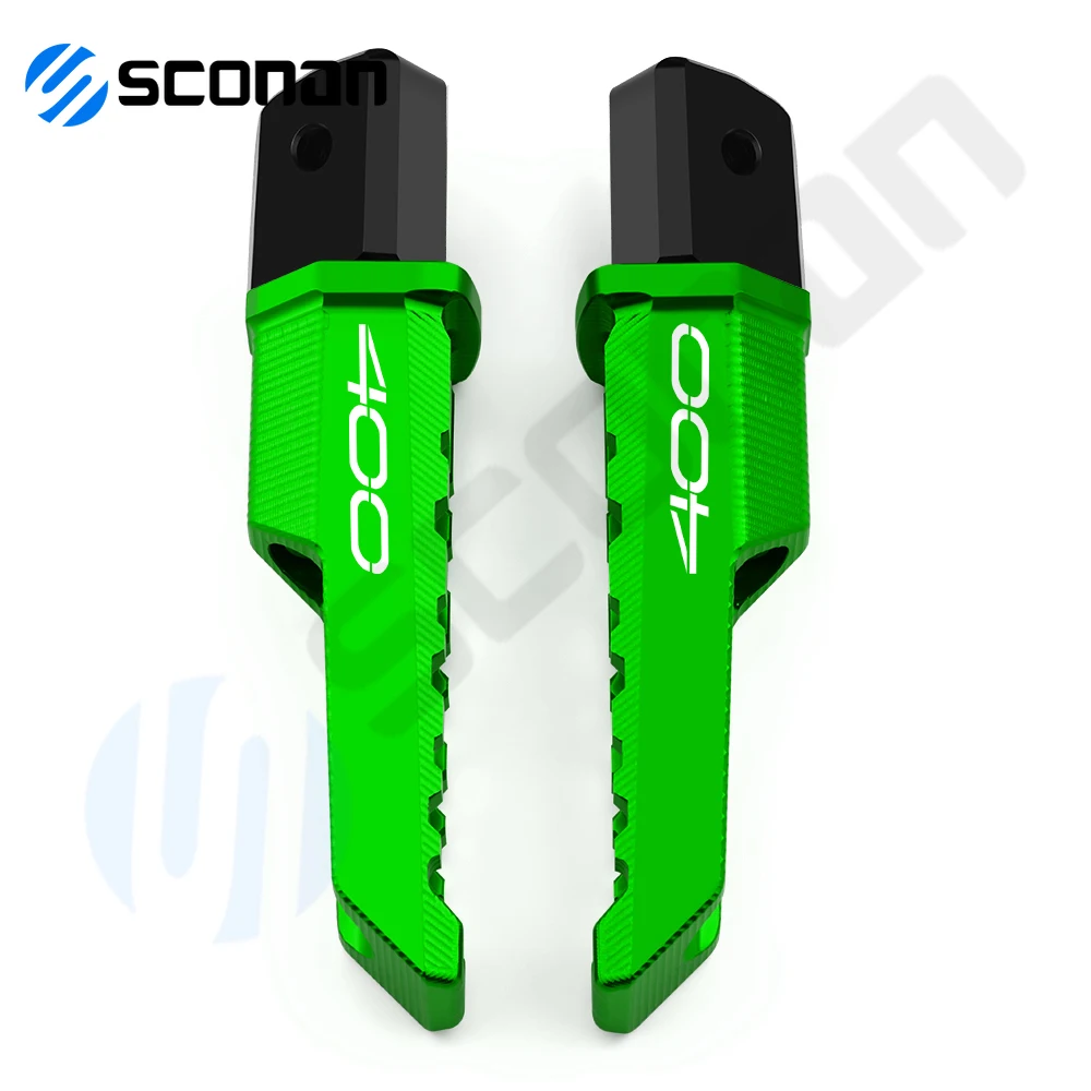 Aksesori Pedal Pijakan Kaki Aluminium CNC Sepeda Motor untuk Z400 Z400 2019-2023 Z650 Z650 2017-2023
