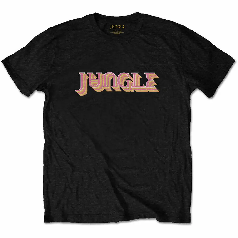 Jungle Colour Logo Official T Shirt Mens