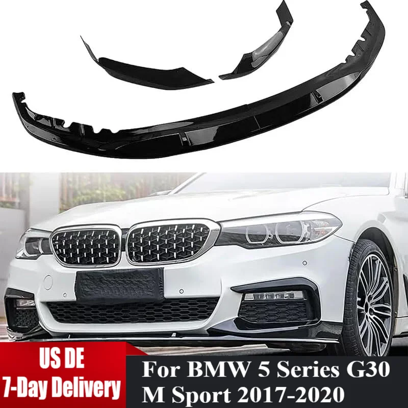 

Bumper Lip For BMW 5 Series G30 G31 M Sport 2017 2018 2019 2020 Car Front Bumper Lip Splitter Spolier Diffuser Body Kit Tuning