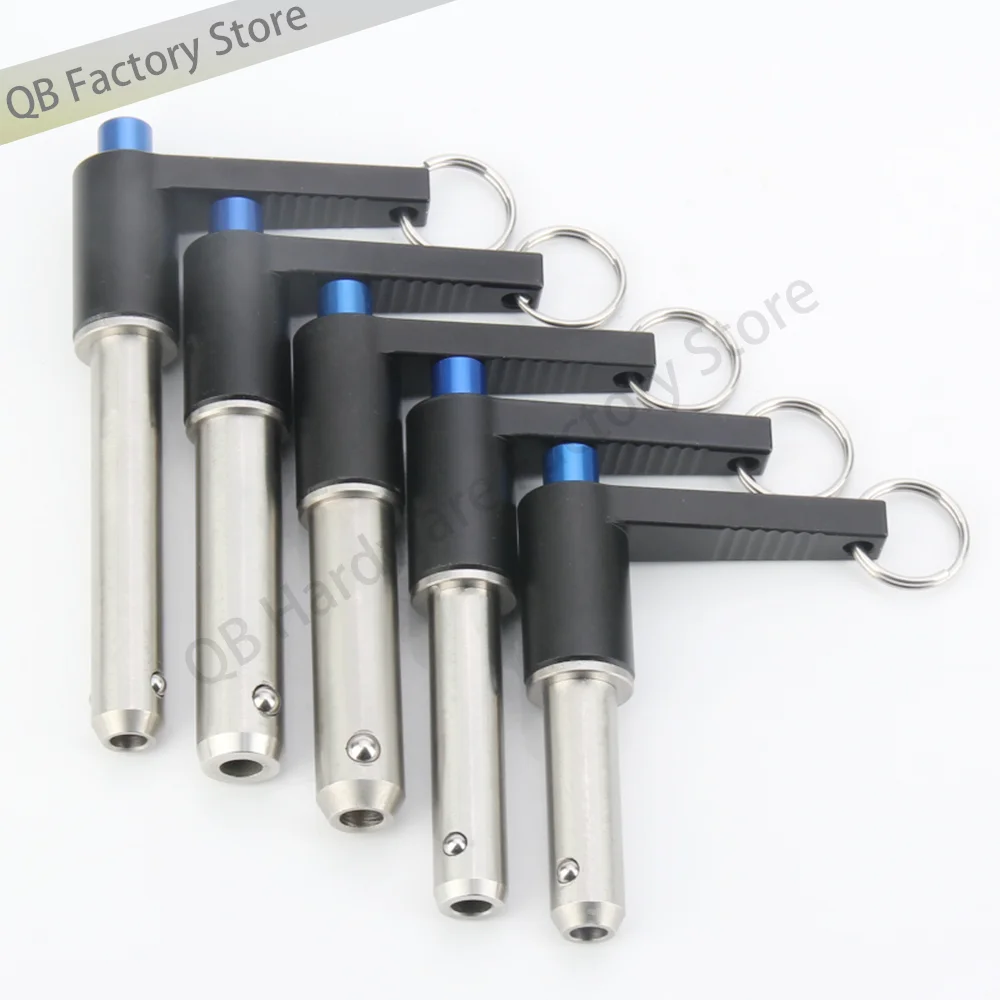 

Factory Outlet QB118 L-Handle Ball Lock Pin Push Pin Quick Release Pin Dia 5/6/8/10/16/20mm
