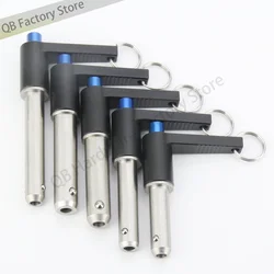 Factory Outlet QB118 L-Handle Ball Lock Pin Push Pin Quick Release Pin Dia 5/6/8/10/16/20mm