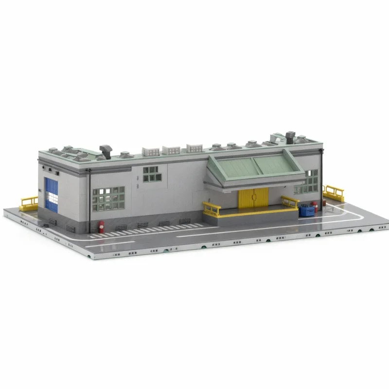 ตัวต่อ MOC ชุดเมือง 1431 ชิ้น ศูนย์โลจิสติกส์ โมเดลอาคาร ของเล่นตัวต่อ ของขวัญคริสต์มาส ตัวต่อสำหรับเด็ก