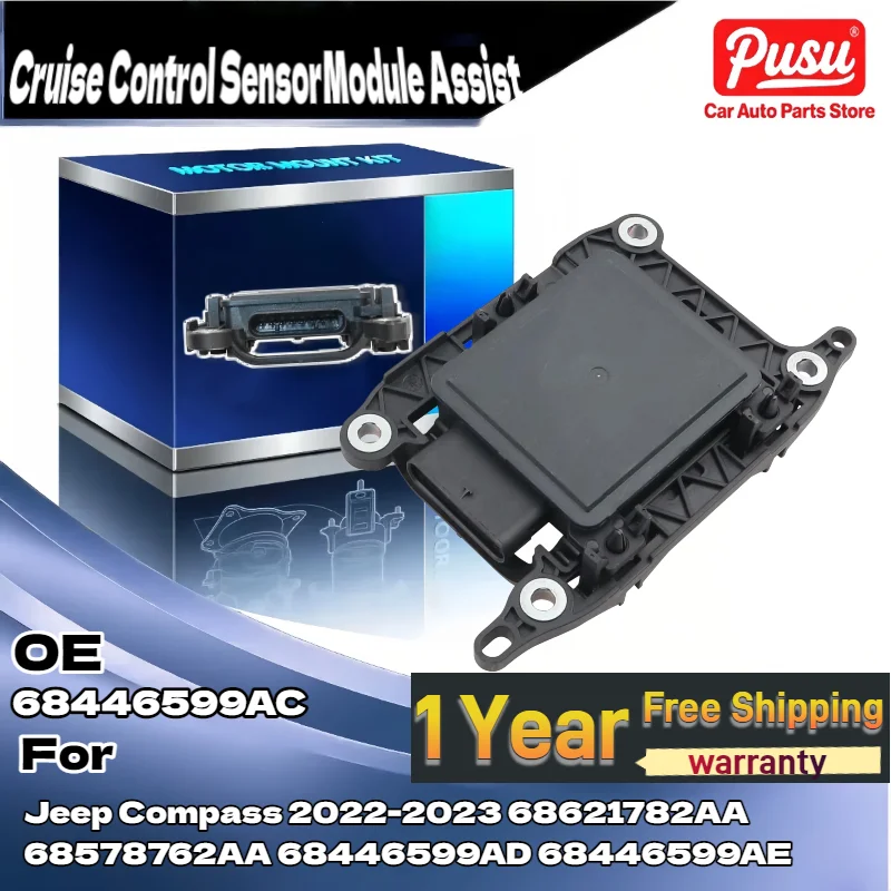 

Передний модуль датчика круиз-контроля для Jeep Compass 2022-2023 68446599AC 68578762AA 68446599AD 68446599AE