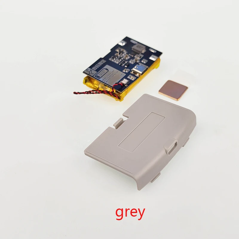 1800Mah Li-Ion Oplaadbare Batterijmodule Voor Game Boy Advance Voor Gba Highlight Met Type-C Oplaadpoort Batterijdeksel USB-C