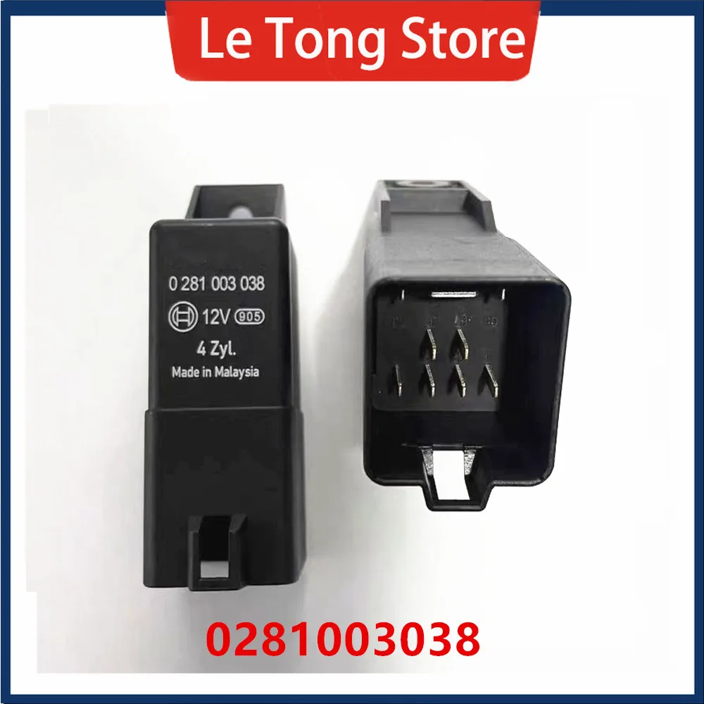 Original Relay 0281003038 preheating electric plug control relay