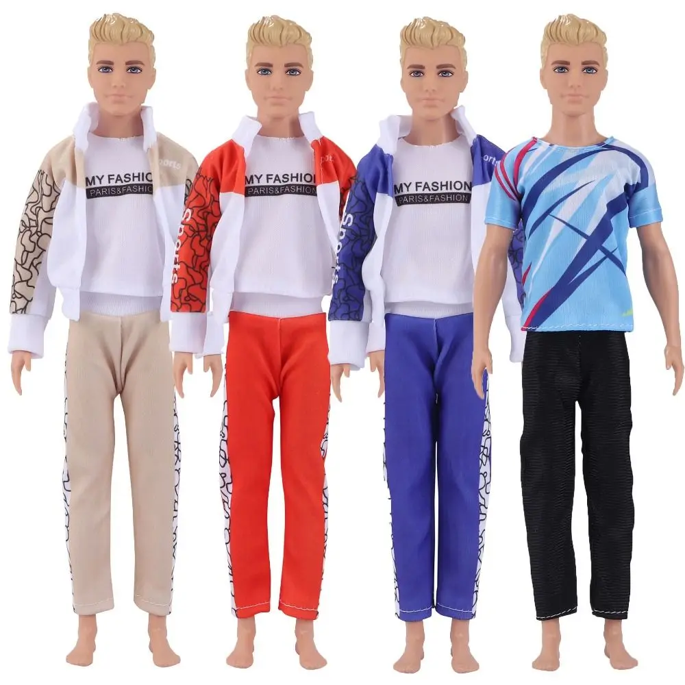 2024 Fashion Male Doll Hoodies Casual Wear 10 Styles Long Pants Handmade Clothes Outfit 30-32CM Doll