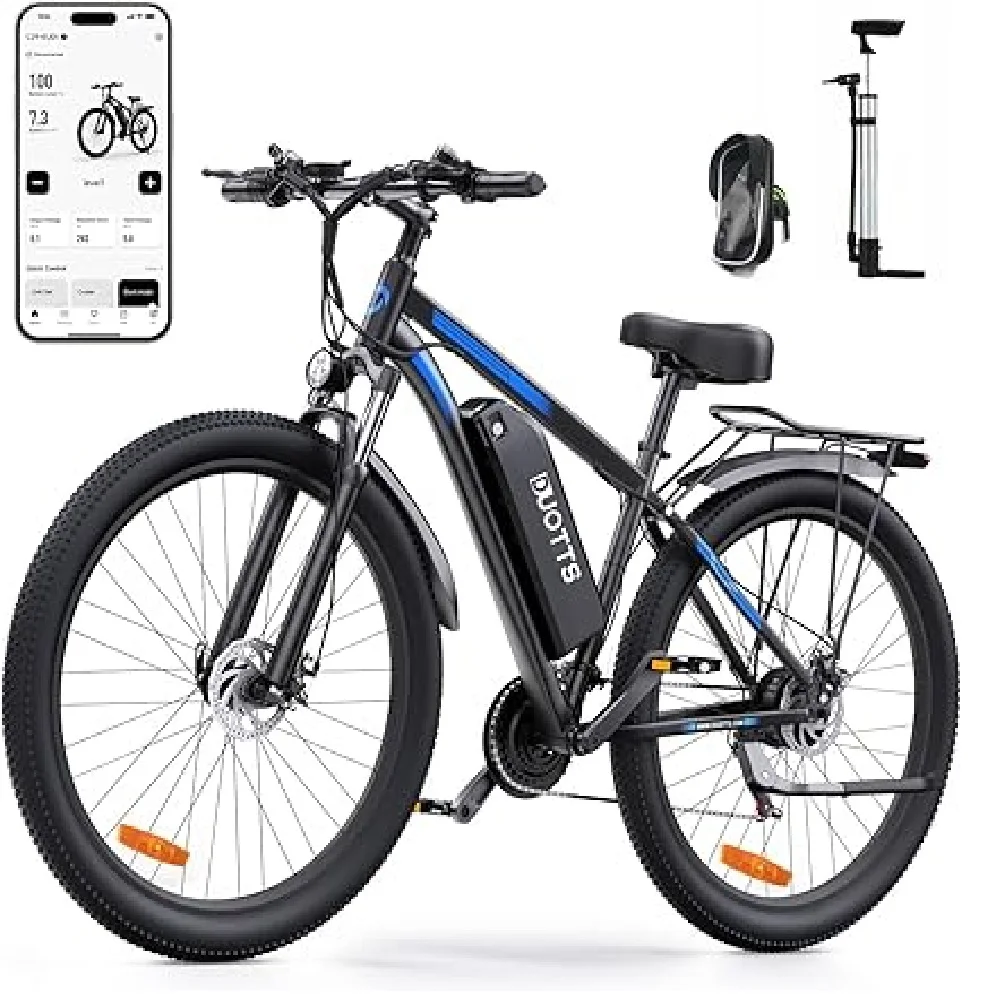 

C29 Bicicleta Eléctrica 29 Pulgadas, Bicicleta de Montaña Adulto con Batería Extraíblde 48V 15Ah, Pedal Assist 21 Velocidad con