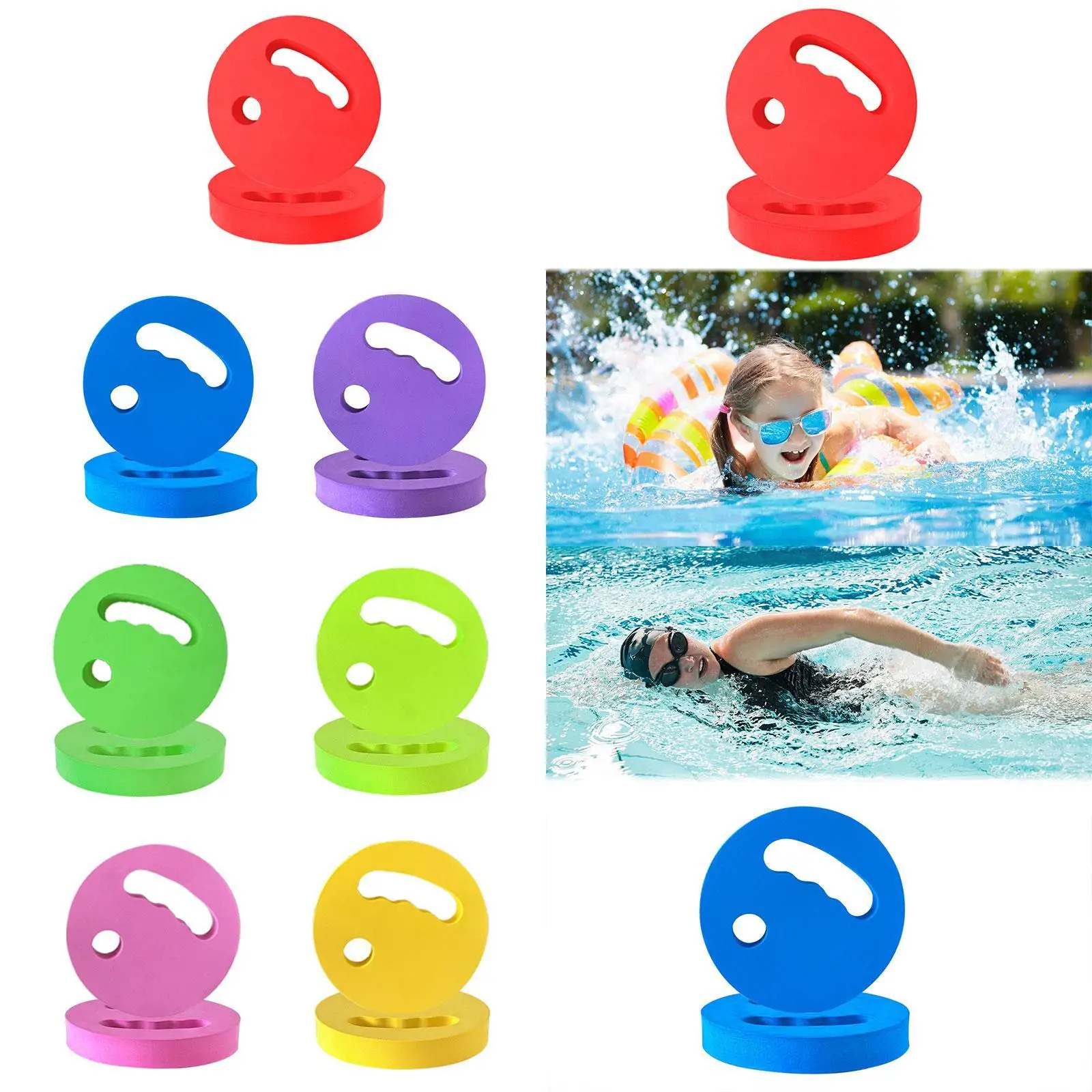 

Swimming Hand Float Buoyancy Professional Lightweight Floating Plate Swim Board for Swimmers Boys Girls Kids Adults Summer