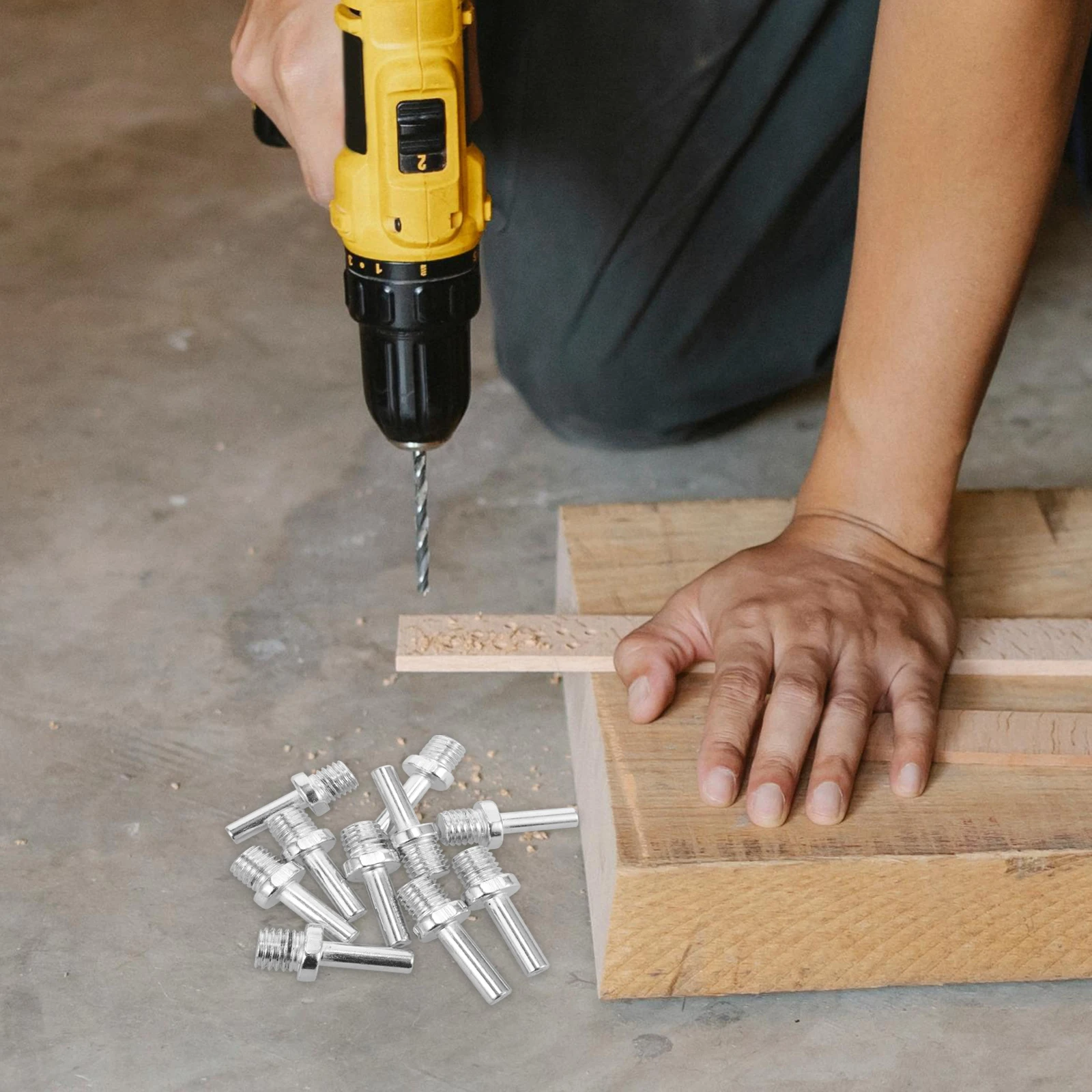 

10 шт. адаптеры для электроинструмента, соединительные штанги для угловой шлифмашины, переходник для электродрели в шлифовальную машину, аксессуар для электроинструмента