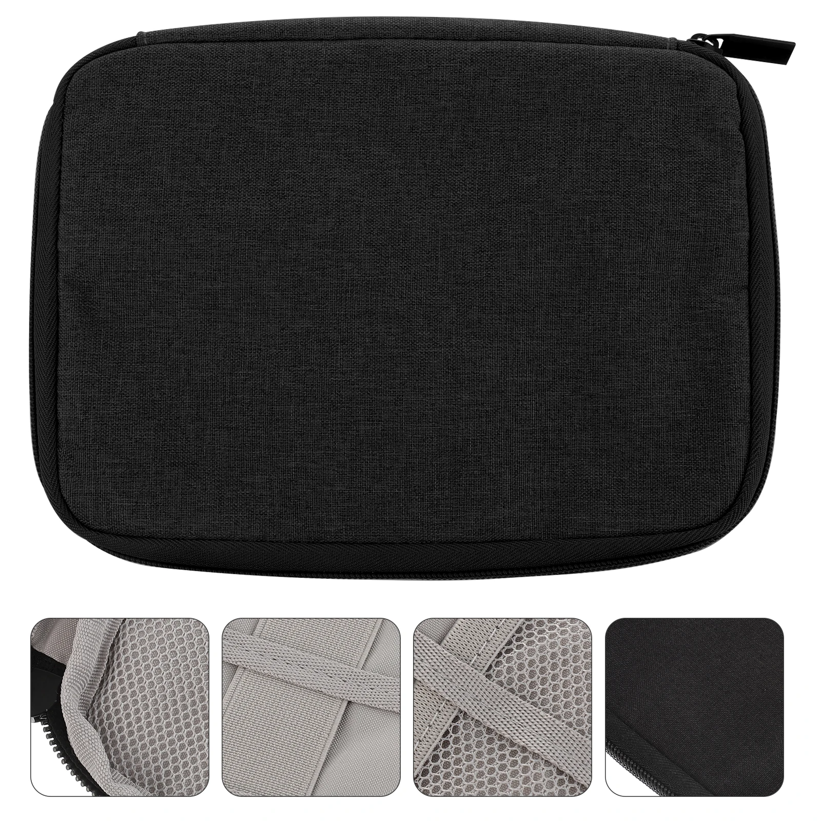 

1pc Travel Watch Case Storage Organizer Durable Watchband Accessories Pouch Compact For Watch Straps Earphones Outdoor Home Use