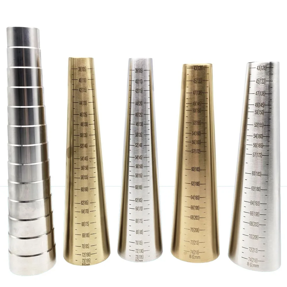 

Jeweler Oval/Round Bracelet Mandrel Tapered Steel Brass Metal Shape Forming Wire Wrap Bracelet Tool