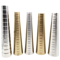 Jeweler Oval/Round Bracelet Mandrel Tapered Steel Brass Metal Shape Forming Wire Wrap Bracelet Tool