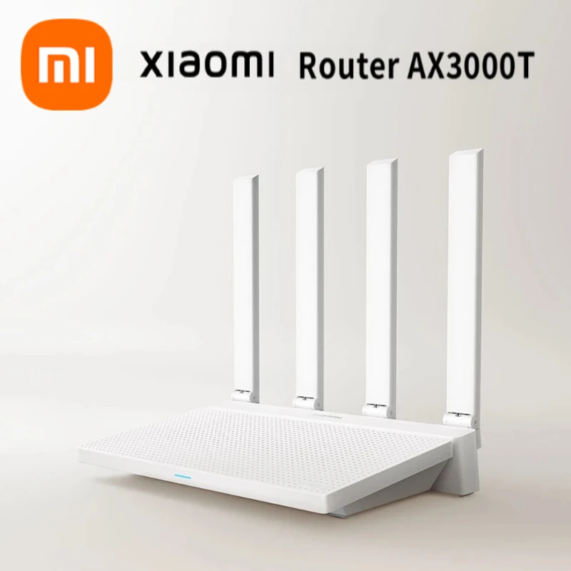 

Xiaomi Router AX3000T IPTV Mesh Networking Gigabit Ethernet Ports Gaming Accelerator Repeater Modem Signal Amplifier