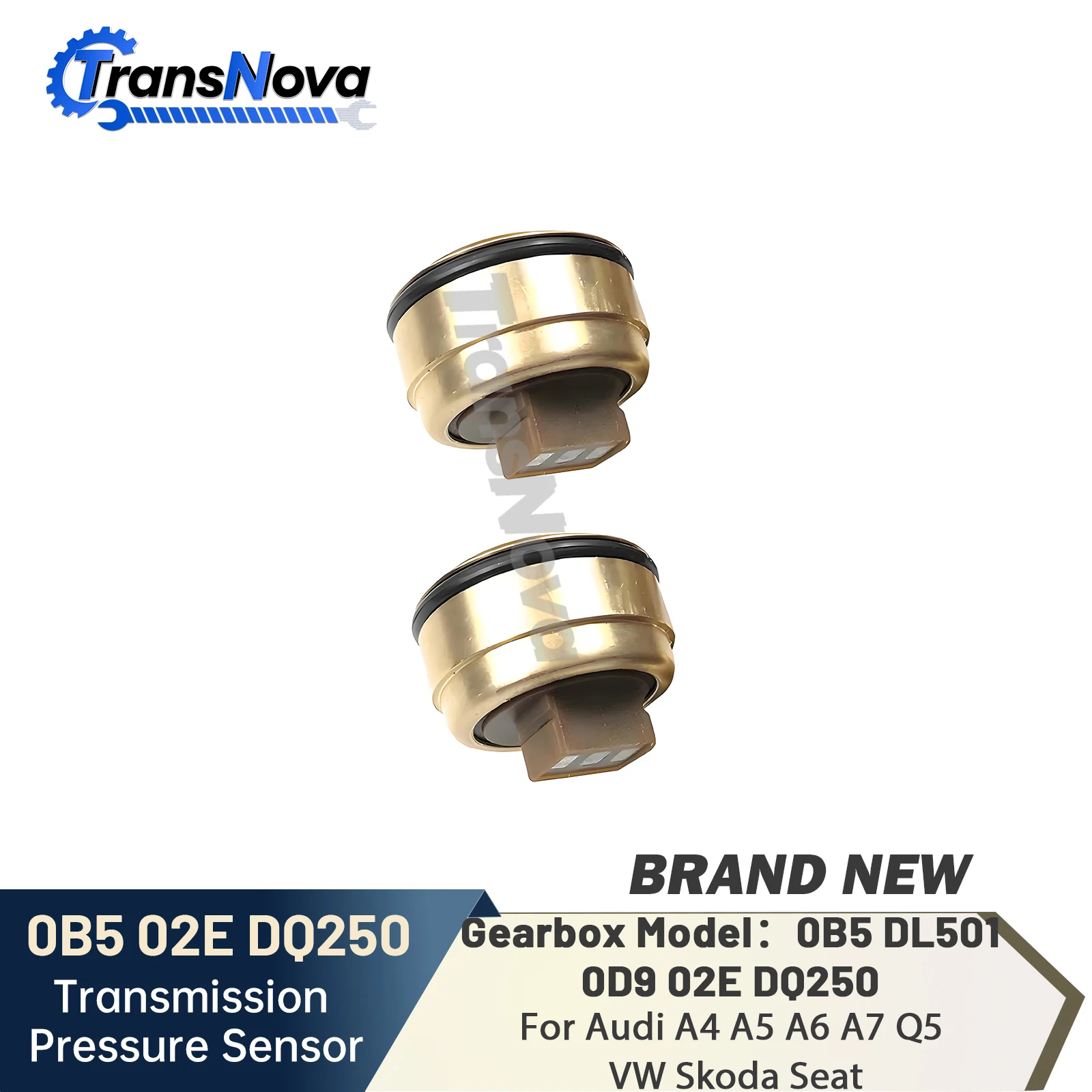 TransNova 0B5 02E DQ250 0D9 Getriebekupplungsdrucksensor TCU TCM Steuergerät für 6-Gang-DSG VW Magotan Audi A4 A7 Skoda – Detail 5