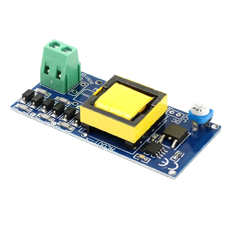 5W Adjustable DC-DC Boost Converter Module, 5V-12V to 280V300V900V1000V1200V High Voltage Capacitor Charging Boost Module