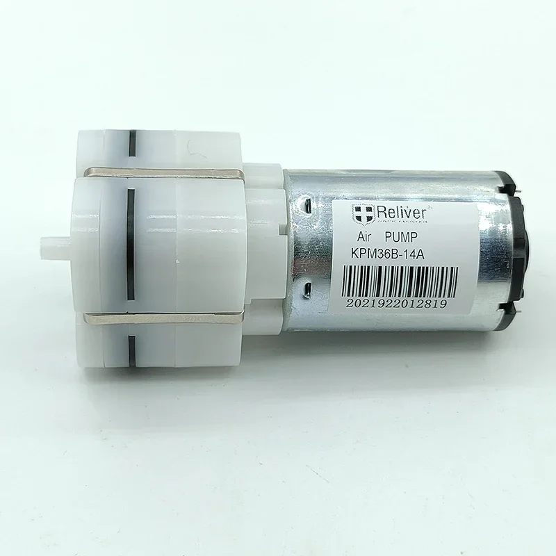 KPM36B-14A DC 6V-16V 12V Large Flow Mini Diaphragm Air Pump Oxygen Pump DIY Medical Monitor Massage Chair Aquarium Tank