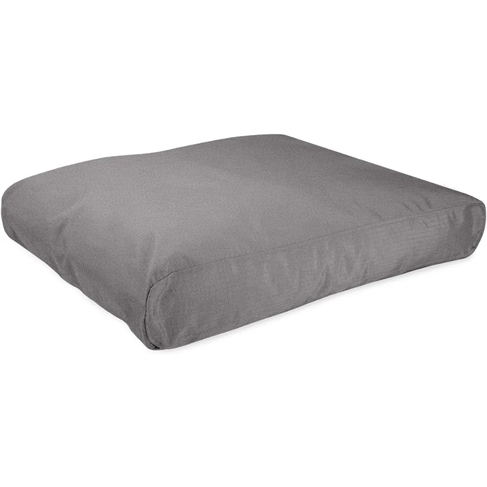 Tough Rectangle Pillow XXL Extra Large Dog Bed - Removable Cover, Washable, Durable & Water Resistant Dog Bed Made