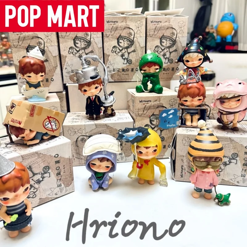 

Подлинная фигурка POP MART Hirono Blind Box The Other One Series, аниме Hirono, фигурка Hipper, игрушки, кавайная кукла, подарок на день рождения