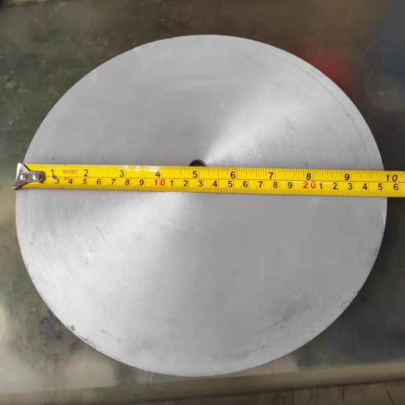 10 Zoll 250mm Aluminium-Platte Flache Schleif- und Polierscheibe Aluminium-Schleifplatte Schleifscheibe für Edelsteinbearbeitung – Detail 1