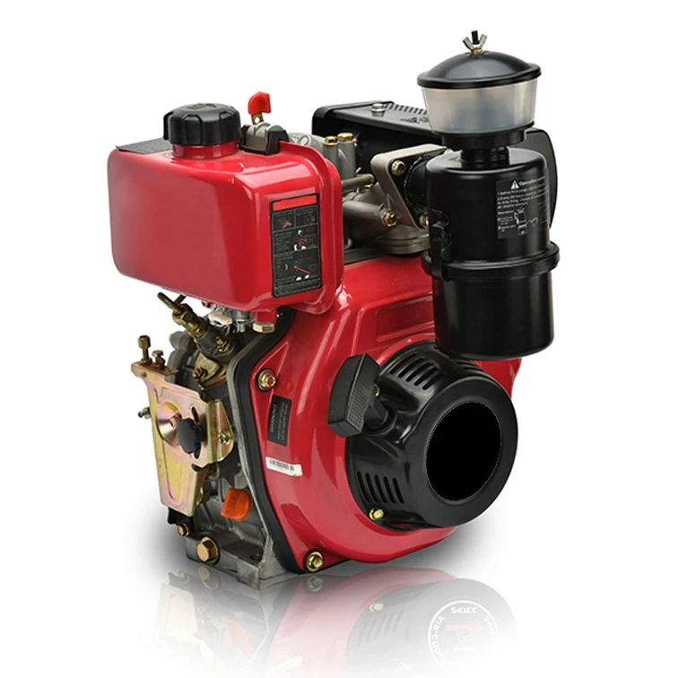 

10 7.4kw 4 Stroke Air Cooled Engine With Recoil and Electric Starter (186FA)