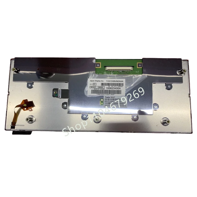 شاشة عرض LCD مقاس 12.3 بوصة TX31D06VM2AAA مناسبة للوحة الأدوات الرقمية Tesla Model S, X GEN 1 2012 2013 2014 ﻿