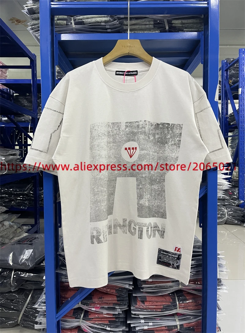 Oversized RRR 123 Men's Nature CVA T-shirt Men Women Summer Style Washed Tops Tee RRR123 T Shirt