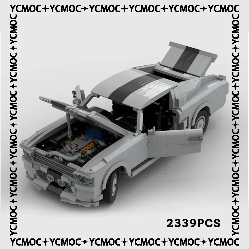 

YcMoc Building Blocks Sports Car Model Series Speed Champion GT500 Technology Bricks DIY Toys For Kids Children Gifts moc