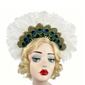 peacock white