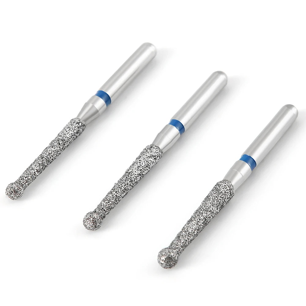 10 Stück AZDENT Dental-Diamantbohrer Endo-Bohrer FG-Bohrer 1,4/1,6/1,8 mm zum Öffnen und Vorbereiten des Pulpahöhlenraums für Hochgeschwindigkeits-Zahnärzte in der Zahnmedizin – Detail 4