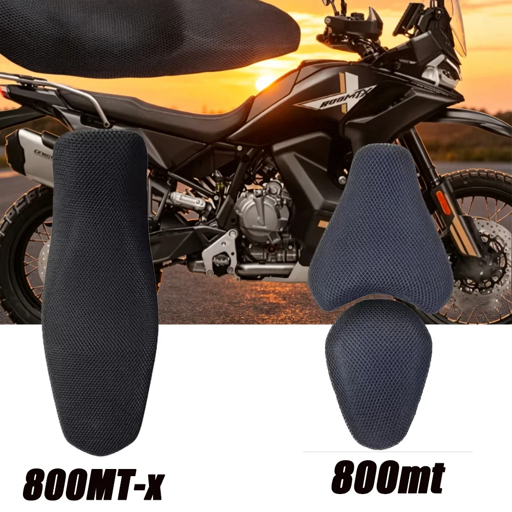 for CFMOTO 800MT-X and 800 MT 3D Mesh Fabric Seat Cover 800MT-X 800MT Motorcycle Heat-Insulating Seat Pad